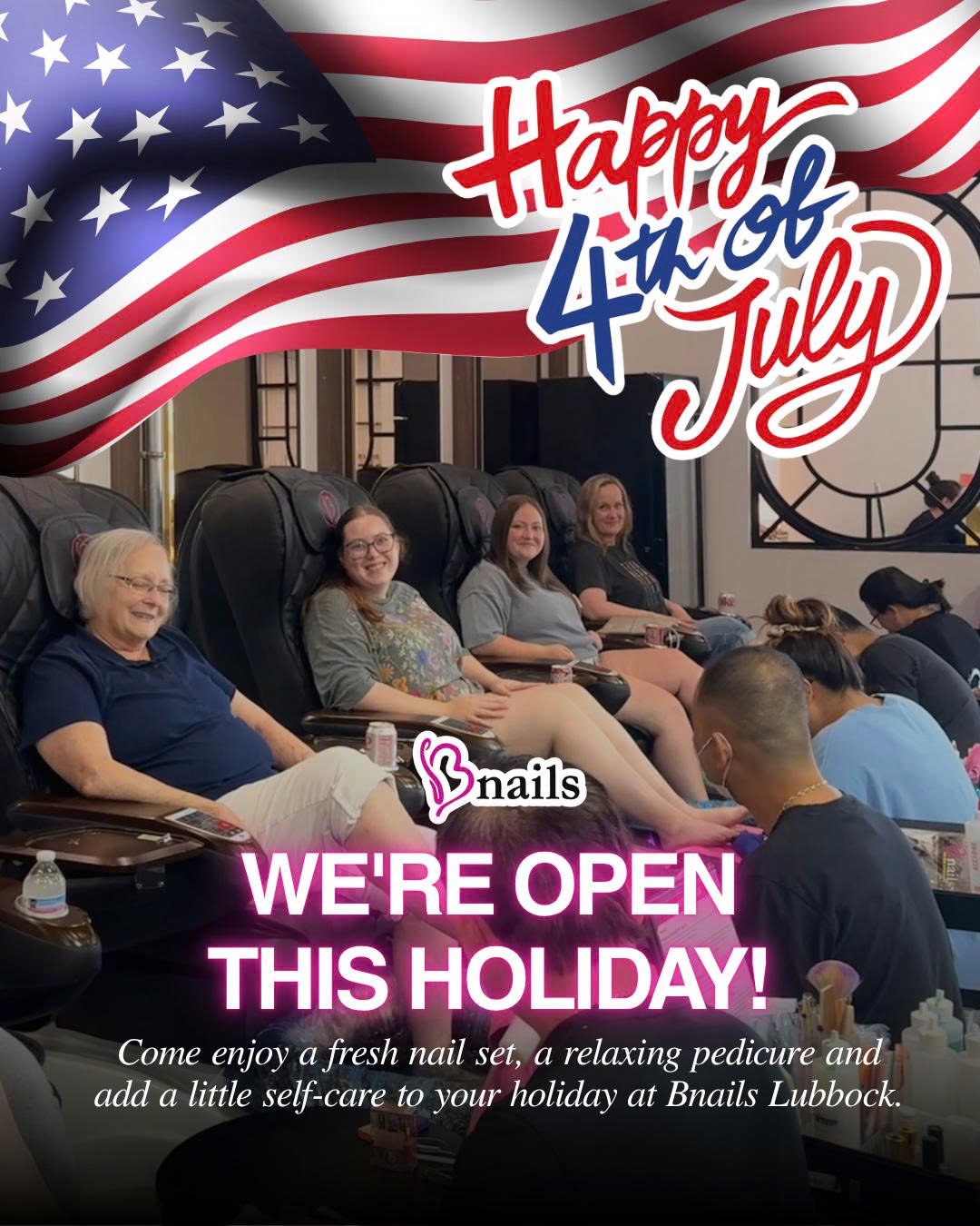 Bnails ( Voted Best Nail Salon Lubbock) nail photo 3